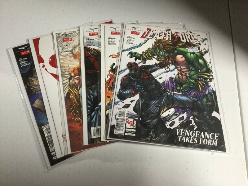 Death Force 1-6 Mostly Cover B Nm Near Mint Zenescope