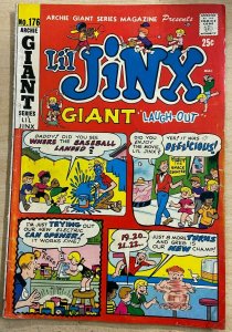 ARCHIE GIANT SERIES #176 (Archie, 9/1970) VERY GOOD (VG) Li'l Jinx Special!