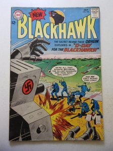 Blackhawk #198 (1964) VG Condition moisture stains, cover detached at 1 staple