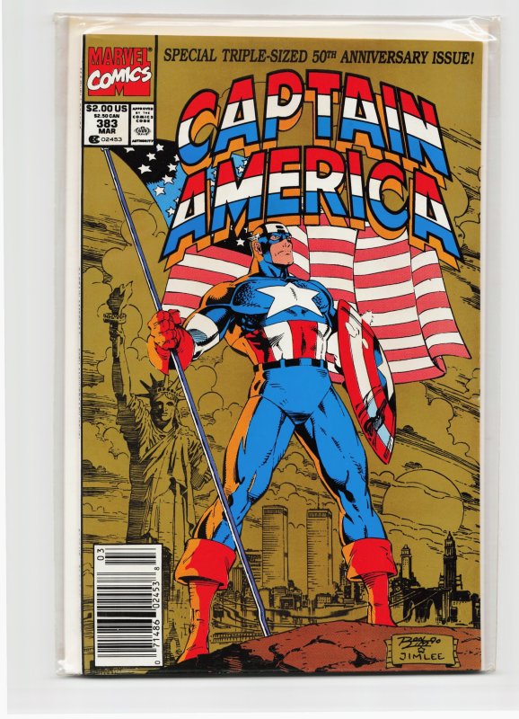 Captain America #383 (1991) Captain America