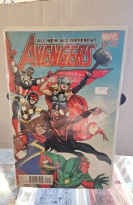 All-New, All-Different Avengers #1 Vecchio Cover (2016)