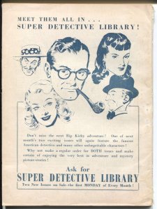 Super Detective Library #126 1958-Rip Kirby & The Runaway Lady-VF