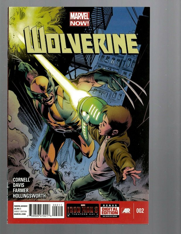 11 Marvel Comics Wolverine #300 301 302 303 304 305 306 1 2 3 plus Max #1 J446