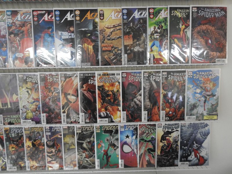 Huge Lot of 150 Comics W/ Spawn, Spiderman, Avengers Avg. VF+ Condition!