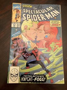 The Spectacular Spider-Man #167 Direct Edition (1990) - NM