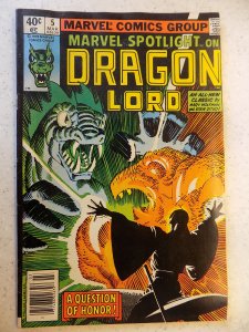 MARVEL SPOTLIGHT # 5 MARVEL DRAGON LORD ACTION ADVENTURE