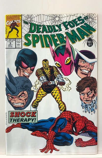 Deadly Foes of Spider-Man #3 Direct Edition (1991)