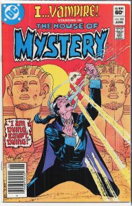 House of Mystery #305 Newsstand Edition (1982) I... Vampire!