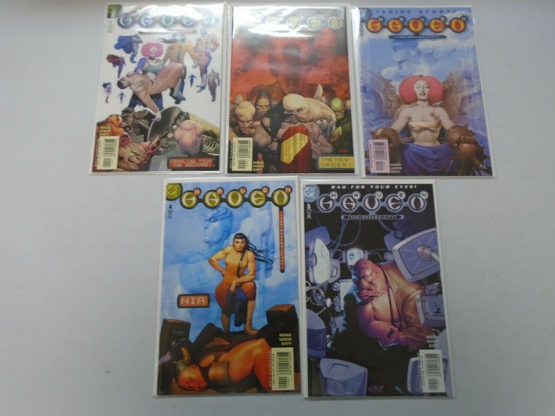 Haven the Broken City set #1-9 8.5 VF+ (2002)