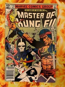 Master of Kung Fu #115 (1982) - VF/NM 1st Death Dealer !