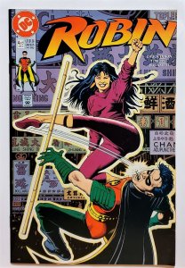Robin (Mini-Series) #4 (April 1991, DC) 7.5 VF-  