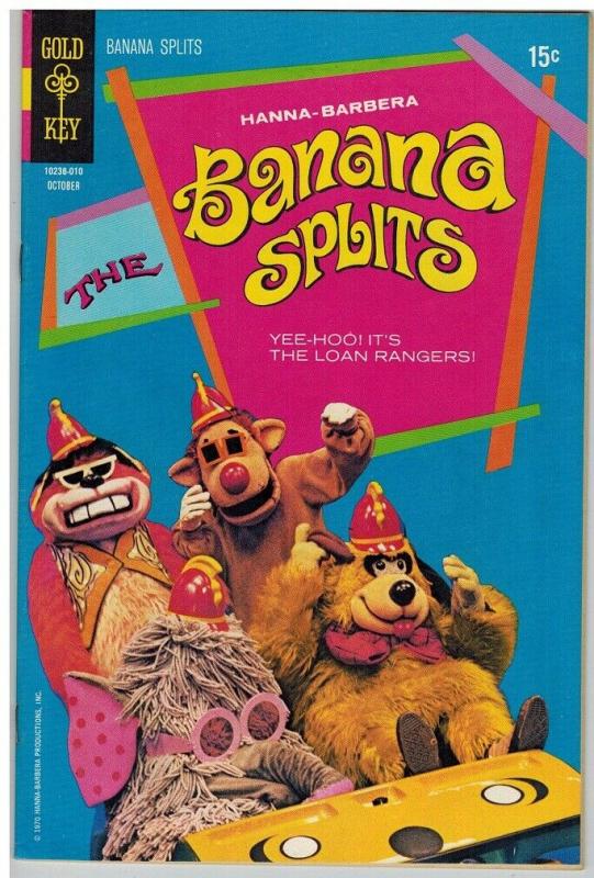 BANANA SPLITS (1969-1971 GK)  4 Hanna Barbera VF COMICS BOOK