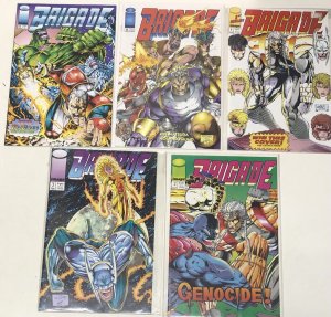 Brigade Set Issues # 0-25 Missing # 23-24 (1993) • Image Comics • Rob Liefeld