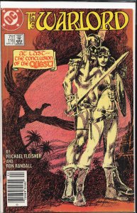Warlord #116 Newsstand Edition (1987) Warlord