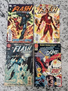 Lot Of 4 DC Comic Books Hawk & Dove # 27 + Flash # 116 + 2 3 Batman Arrow J987