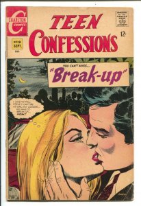 Teen Confessions #51 1968-Charlton-hippie romance-Greenwich Village-Break-up...