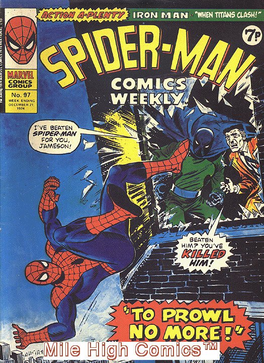 SPIDER-MAN WEEKLY  (#229-230) (UK MAG) (1973 Series) #97 Fine