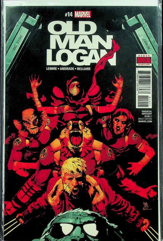 Old Man Logan #14-36 Nov 2016-Mar 2018, Marvel) - Near Mint - 23 Issues