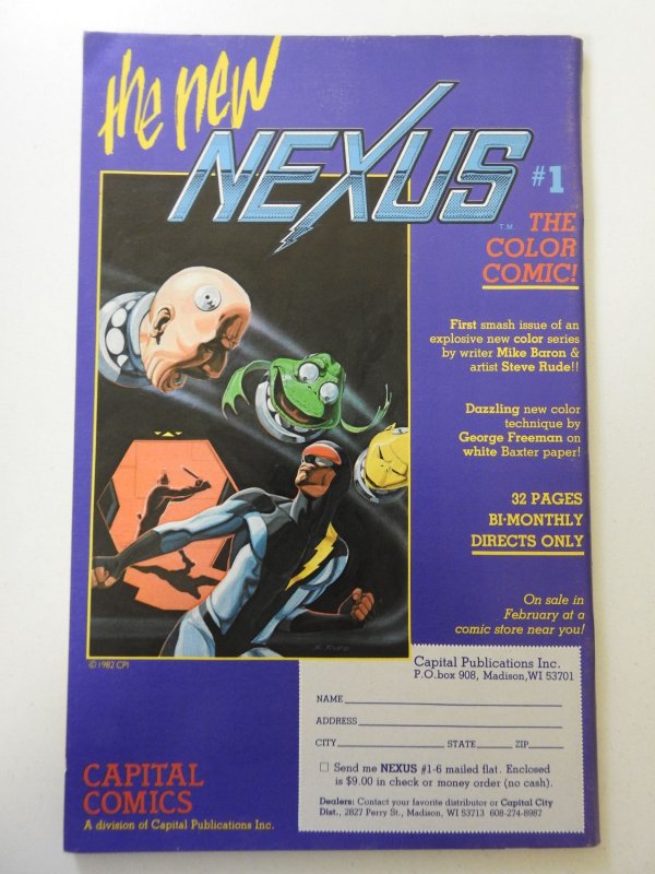 Amazing Heroes #16 (1982) VG+ Condition 1 in spine split