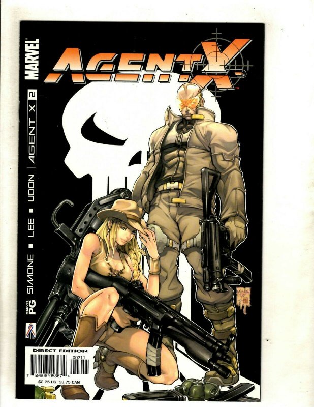 Lot Of 7 Agent X Marvel Comic Books # 1 2 3 4 5 6 7 Deadpool X-Men Cable RP6