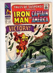 Tales of Suspense #83 (Nov-66) VF/NM High-Grade Iron Man, Captain America, Bu...