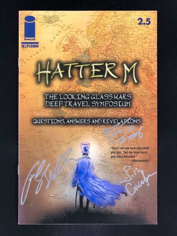 Hatter M: The Looking Glass Wars #2.5 (2006) Signed!