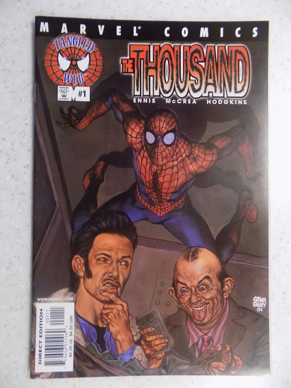 TANGELED WEB THE THOUSAND # 1 MARVEL SPIDER-MAN ACTION ADVENTURE
