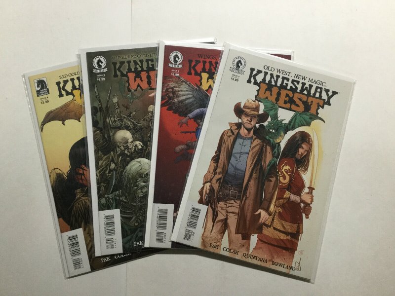 Kingsway West 1-4 1 2 3 4 Lot Run Set Near Mint Nm Dark Horse