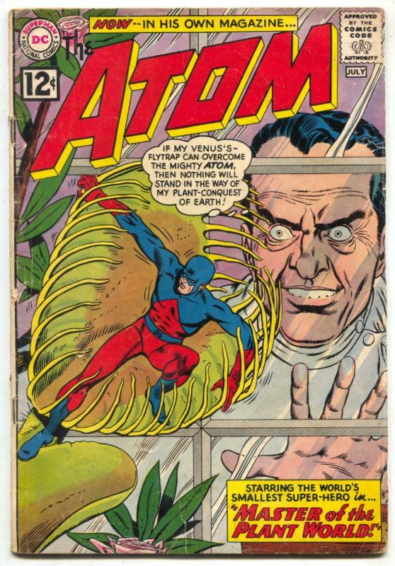 The Atom #1 1962- Gil Kane DC Silver Age Key issue G/VG