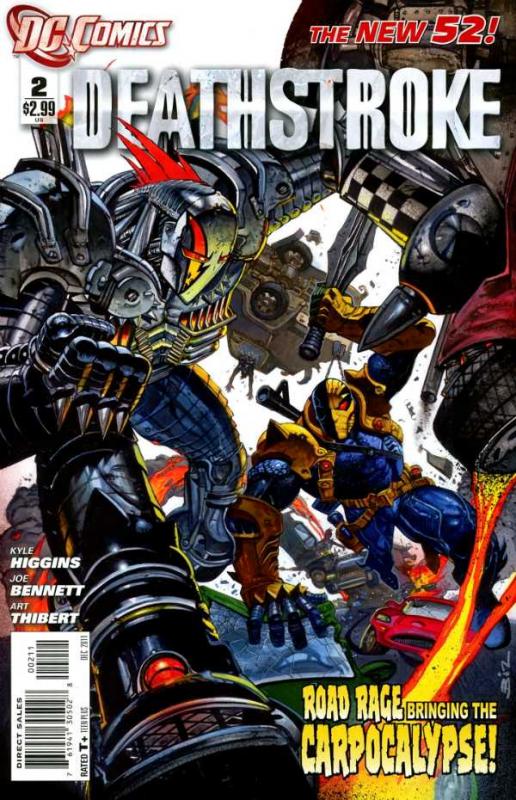 Deathstroke #2 (VF/NM) 2011 DC Comics ID#000