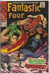 Fantastic Four #63 (Jun-67) VF/NM High-Grade Fantastic Four, Mr. Fantastic (R...