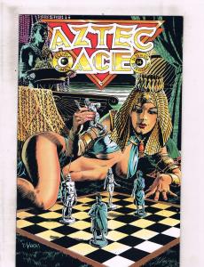 Lot of 4 Aztec Ace Eclipse Comic Books #1 2 3 4 WT6