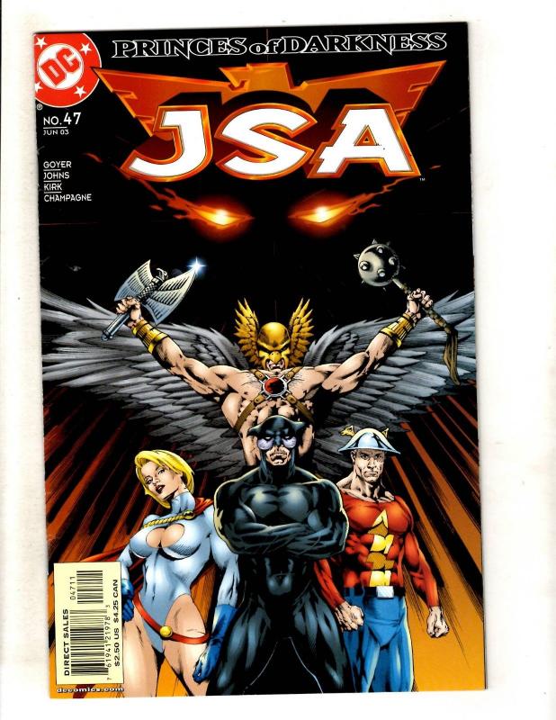 10 JSA DC Comic Books # 41 42 43 44 45 46 47 48 49 50 Justice Society Flash MF13