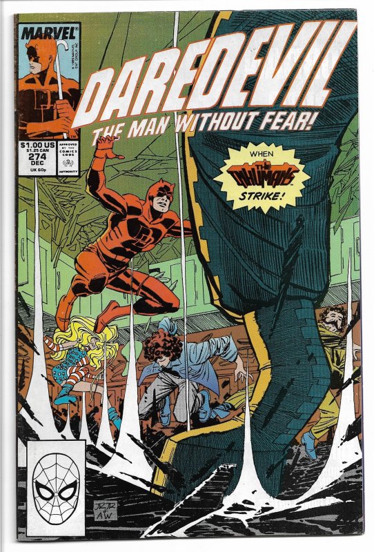 Daredevil #274 (1989) FN