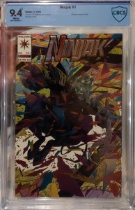 Ninjak #1 9.4 CBCS Chromium wraparound cover