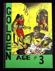 The Golden Age Fanzine #3 1968 SPCA Vtg Comic Book Fandom Publication U.S. Jones