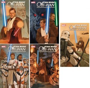 (2022) Star Wars OBI-WAN KENOBI #1-5! Complete 5 issue Set! 1-5!