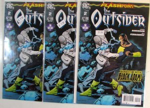 Flashpoint The Outsider Lot of 3 #2 x3 DC (2011) Black Adam Comic Books