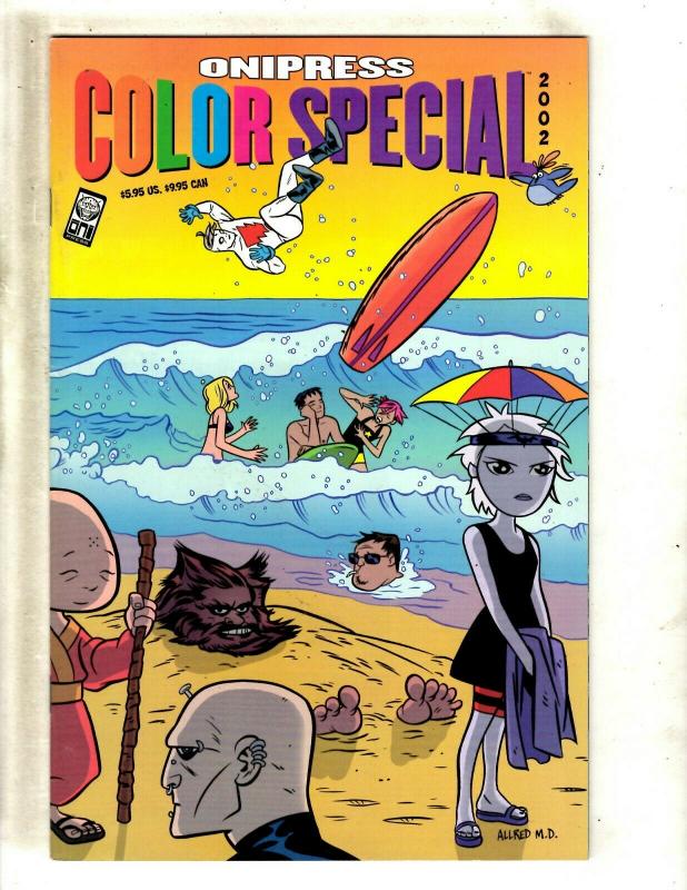 10 Comics Spaceman Feeders Color 2002 Metro Gum + It Girl + Atomics 6 8 9 10 CJ6
