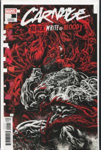 Carnage: Black, White & Blood #2 Hotz Cover (2021) Carnage