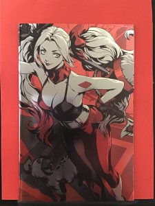 Harley Quinn: Black + White + Redder #1 Foil Cvr