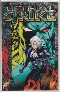 Lethal Strike #1 Cover A London Night Studios With Card