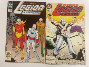 4 Legion of Super Heroes DC Comics # 47 48 49 50     48 NO5