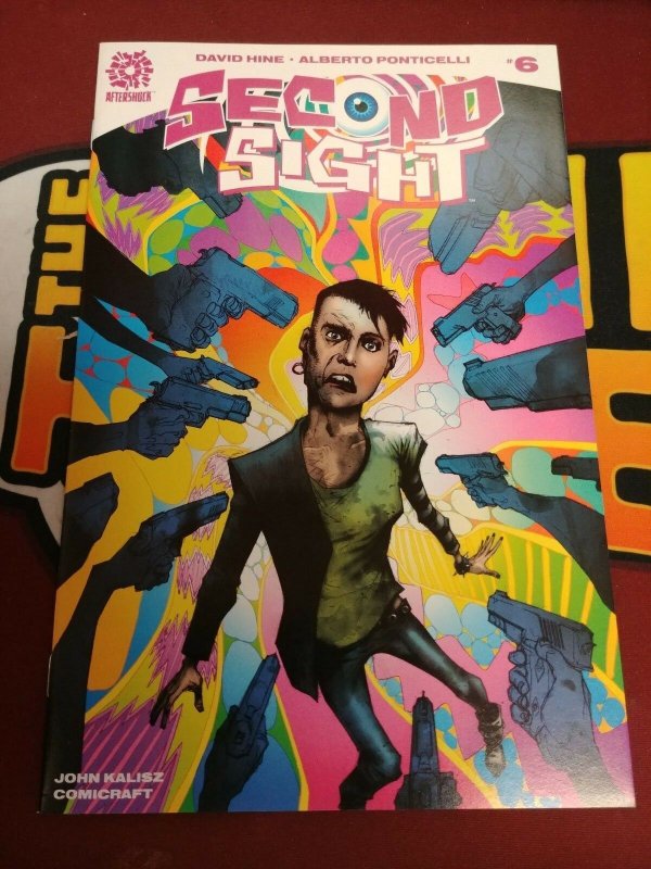 Second Sight (2016 Aftershock) #1-6 (1,2,3,4,5,6) David Hine Alberto Ponticelli 