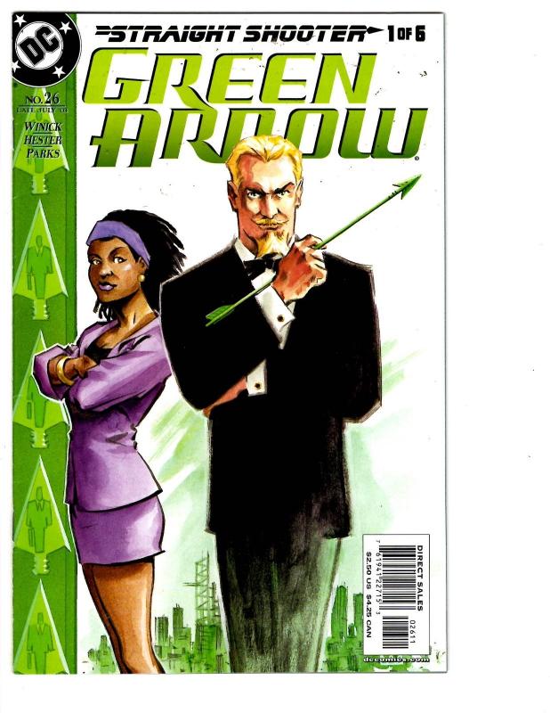 5 Green Arrow DC Comic Books # 22 23 24 25 26 Green Lantern Oliver Queen BH27