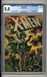 The X-Men #50 (1968) CGC 5.0