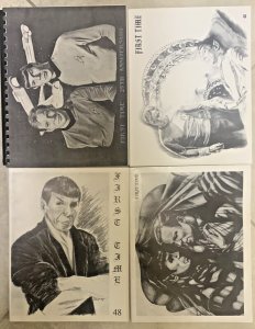 HUGE LOT OF 10  STAR TREK FIRST TIME FANZINES - KIRK/SPOCK GAY EROTICA