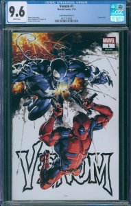 Venom #1 - CGC 9.6 - Crain Variant Cover A - 2018