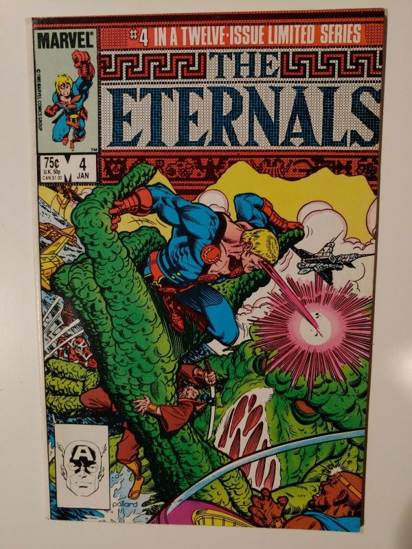 MARVEL COMICS THE ETERNALS #4 OF 12 Limited series