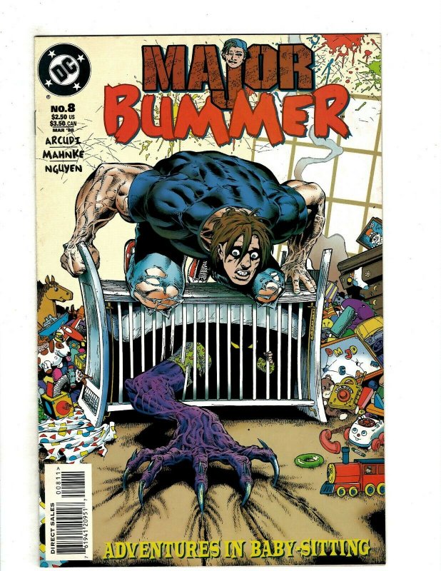 14 Major Bummer DC Comics # 1 2 3 5 6 7 8 9 10 11 12 13 14 15 Inaction Hero RB15